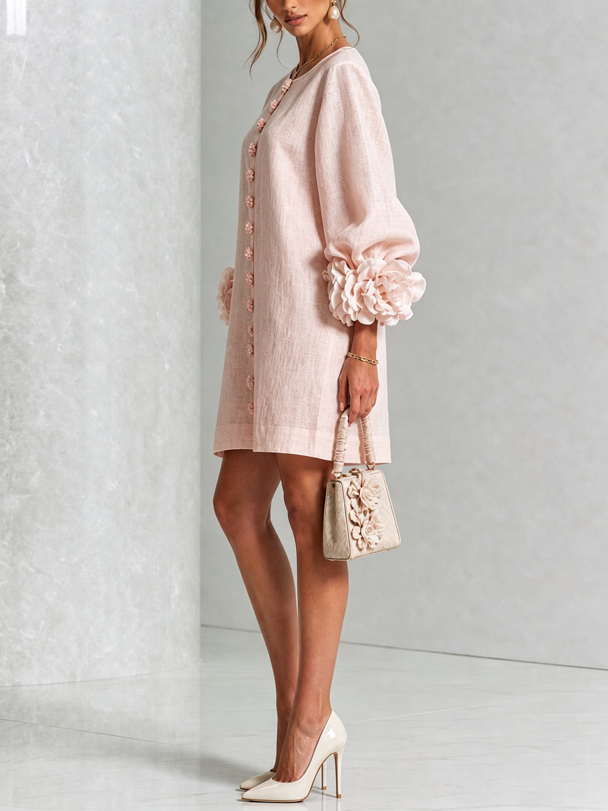 Robe Rosine Rose