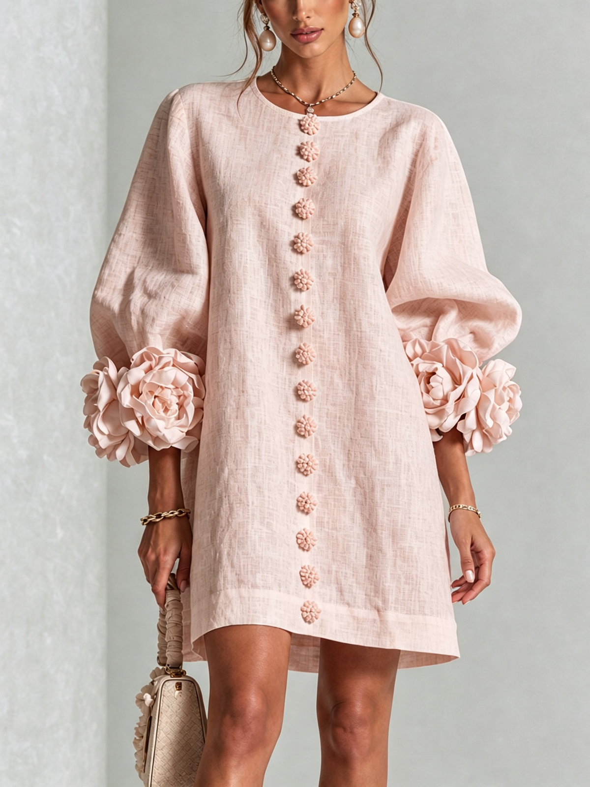 Robe Rosine Rose
