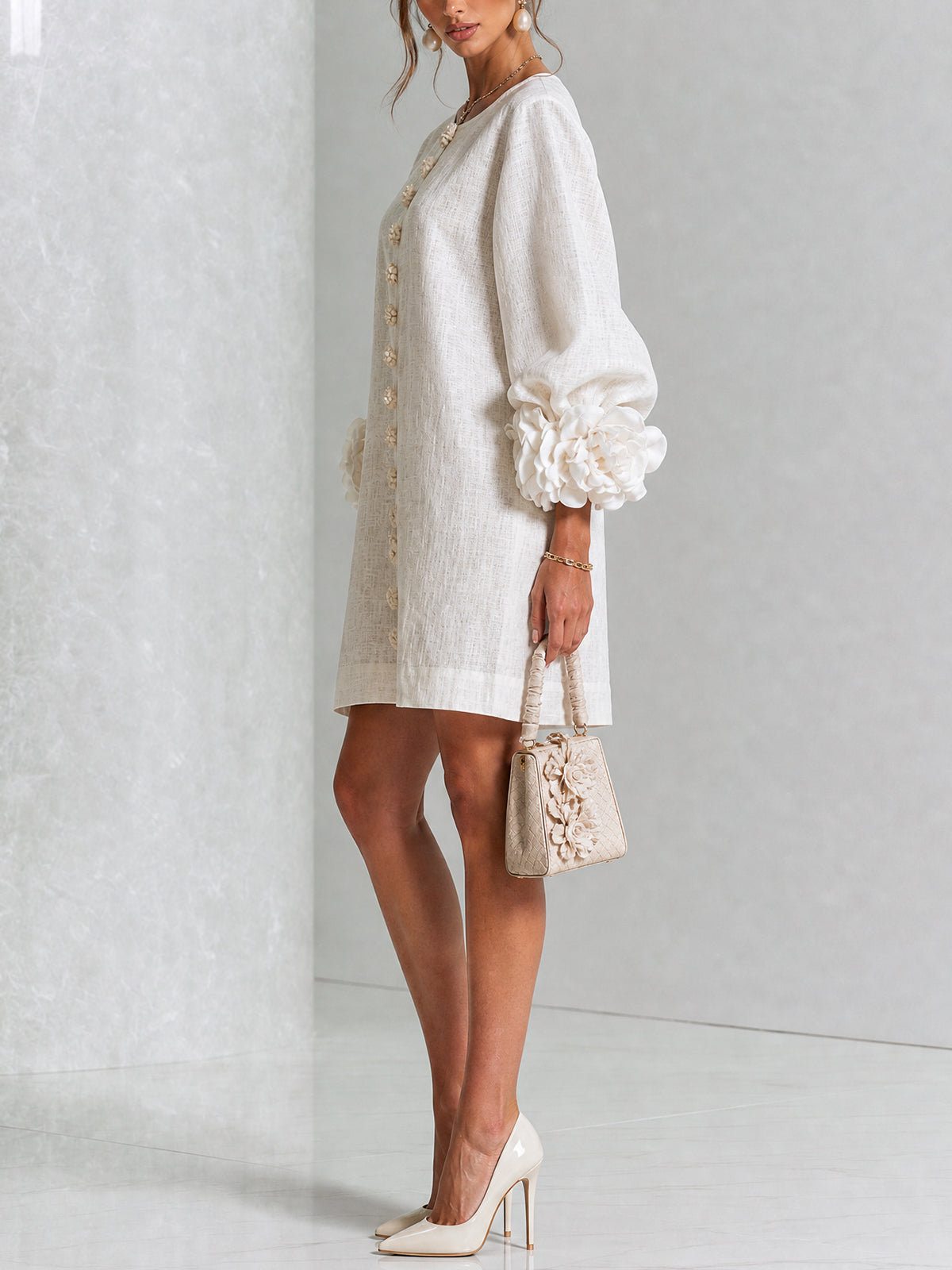 Robe Rosine Blanche