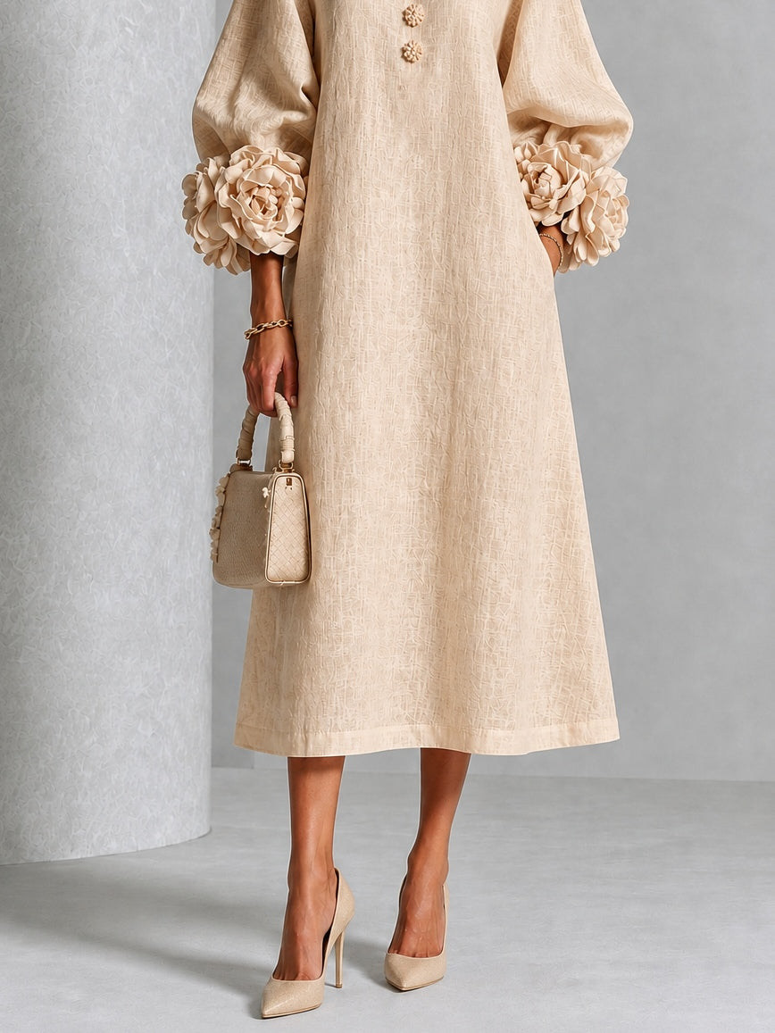 Robe Églantine Beige
