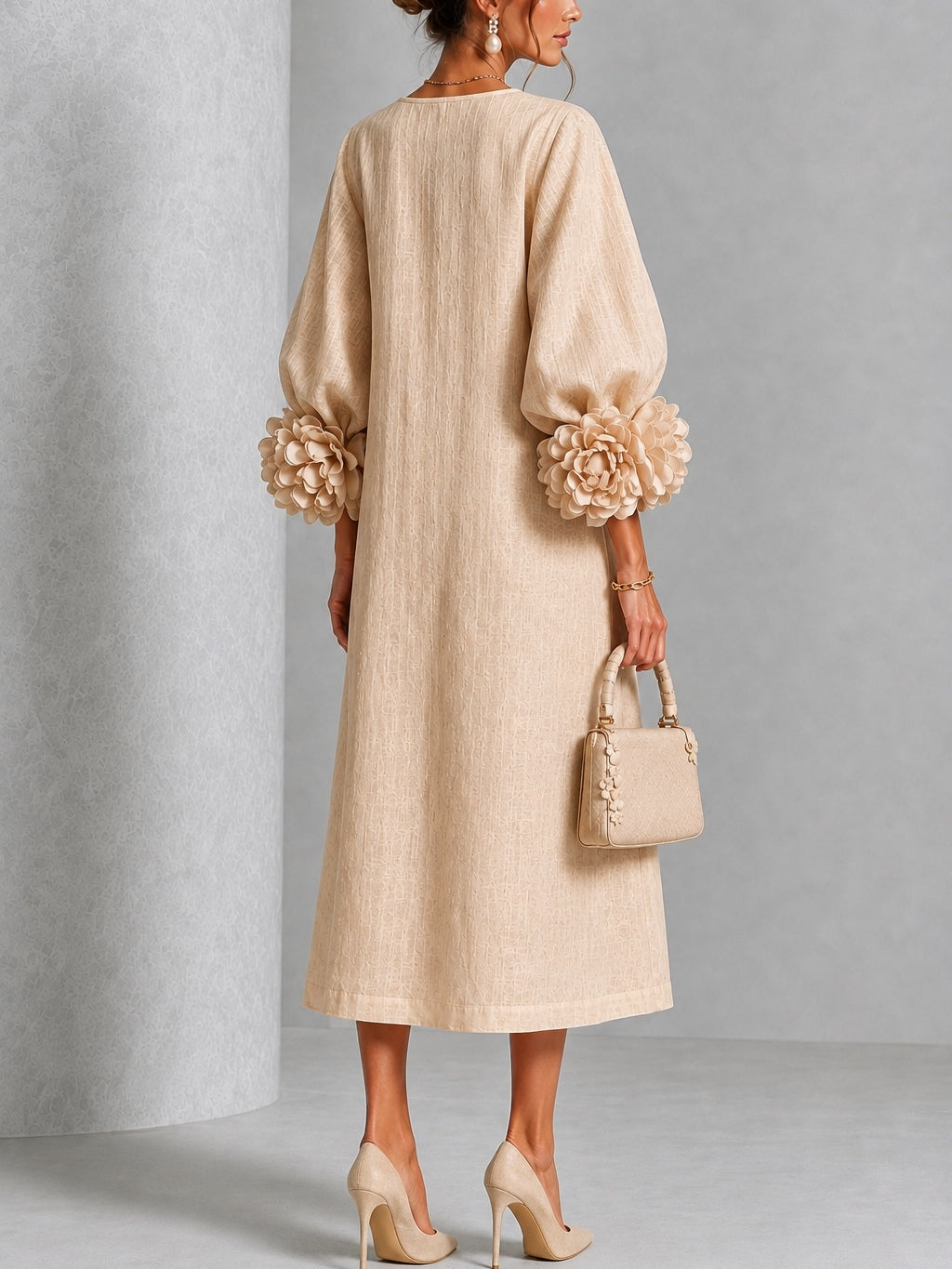 Robe Églantine Beige