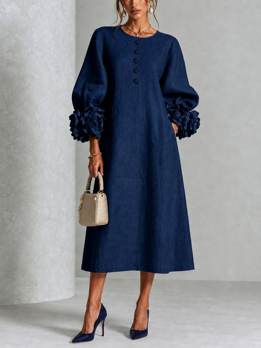 Robe Églantine Marine