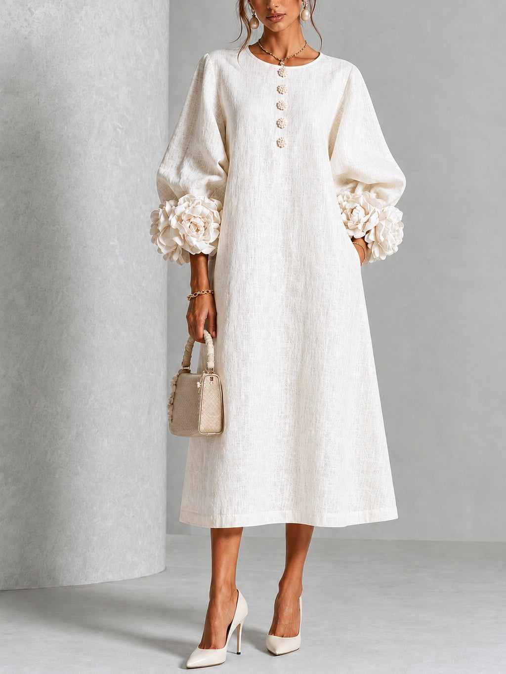 Robe Églantine Blanche