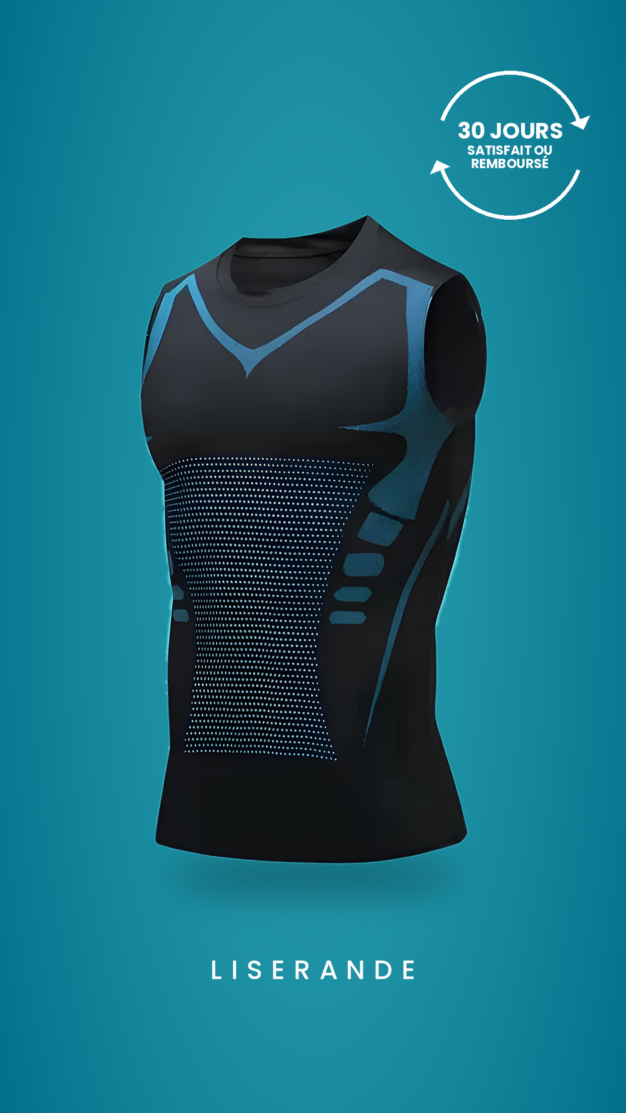 Débardeur de Compression Homme Liserande