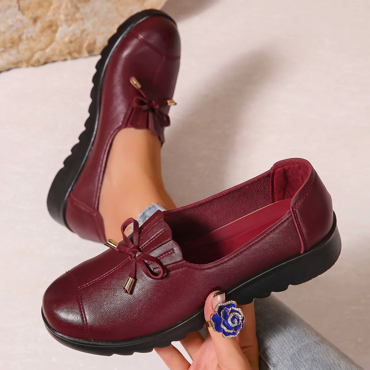 Mocassins Colombe