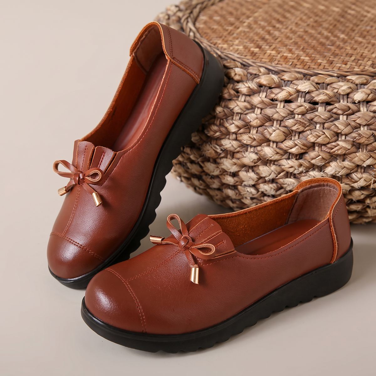 Mocassins Colombe