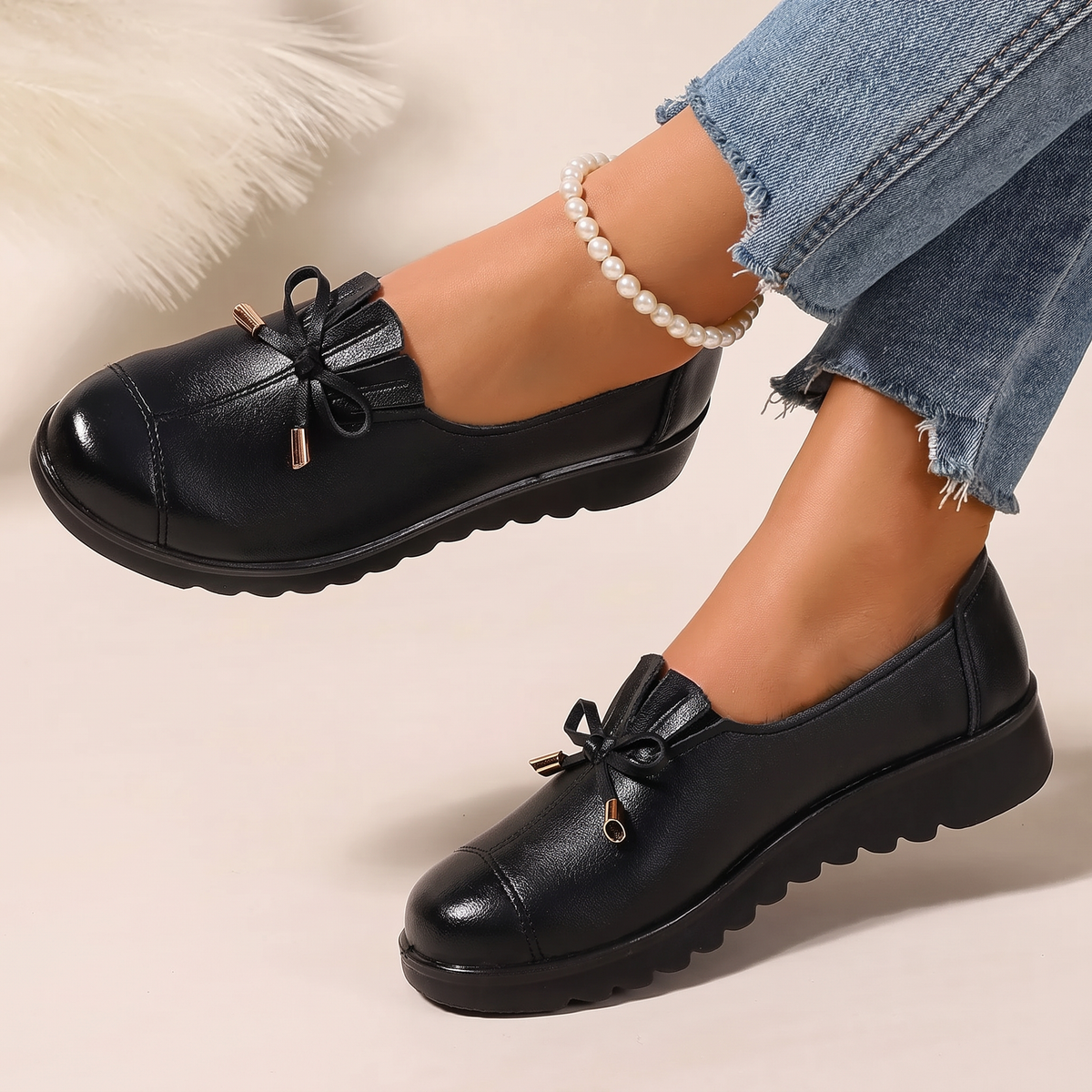 Mocassins Colombe