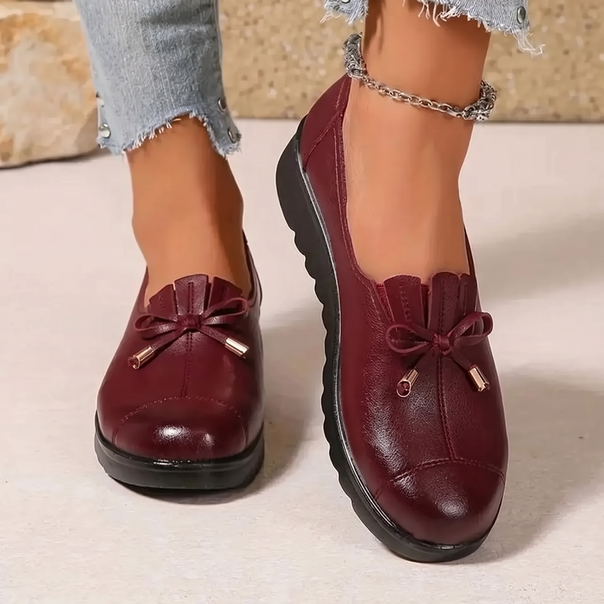 Mocassins Colombe
